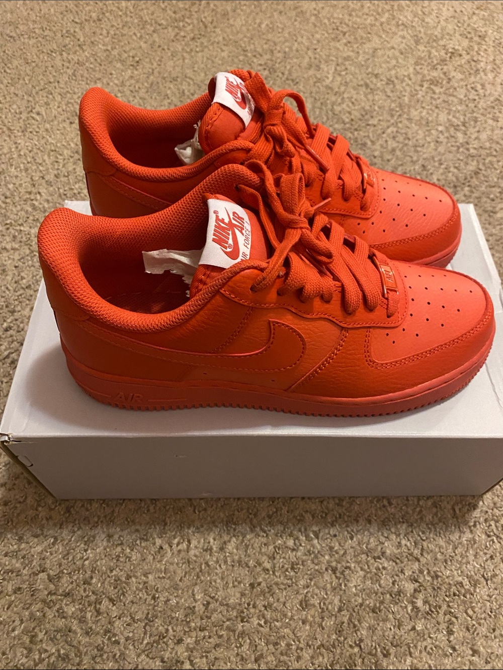 Nike Low-Top Sneakers - Vibrant Orange